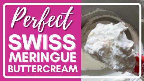 PERFECT Swiss Meringue Buttercream: How to Make SMBC!