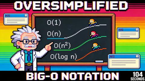 Oversimplified: Big 0 notation