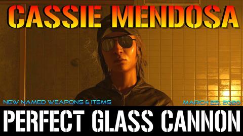 The Division 2: Cassie Mendoza RESET | PERFECT Glass Cann...
