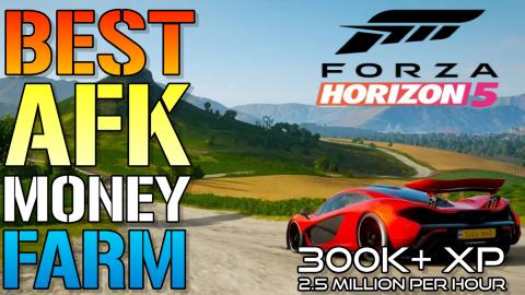 Forza Horizon 5: The BEST AFK MONEY FARM! Unlimited XP, W...