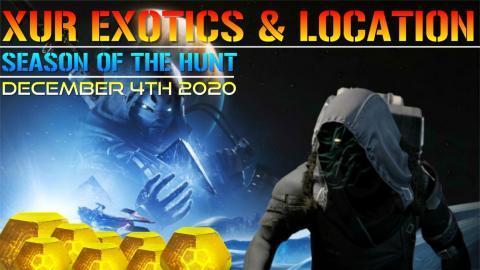 Destiny 2: XUR New EXOTICS & LOCATION | Where Is XUR Toda...