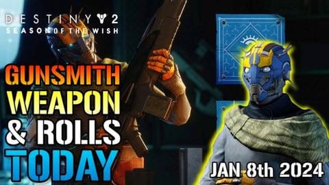 Destiny 2: Gunsmith NEW Legendary Weapons & Rolls TODAY! ...