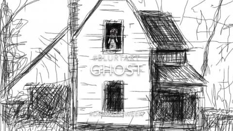 A drawing Timelapse video of Tom the Ghost in the Window ...
