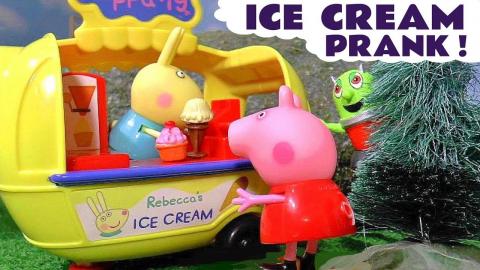 Peppa Pig Ice Cream Prank Episode with the funny Funlings...