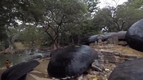 What Are These ? Umbrella ? Boat ?