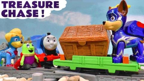 Paw Patrol Mighty Pups Treasure Chase Rescue