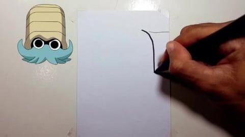 Drawing Pokemon OMANYTE