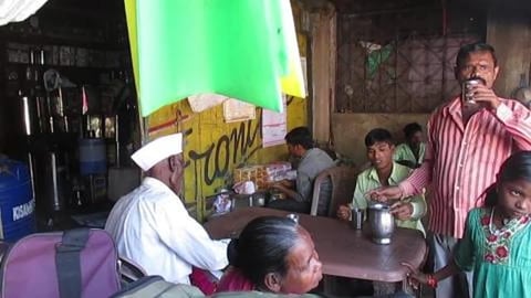 People Having Lunch At Khardi Rural Market | Maharashtra