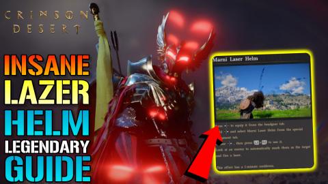 Crimson Desert: INSANE "Marin Laser Helm" LEGENDARY Guide...