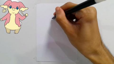 Drawing Pokemon Audino