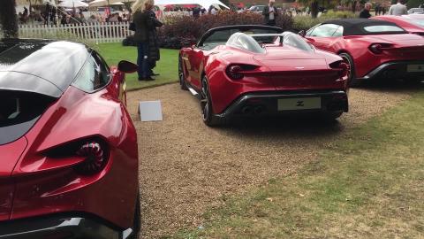 The biggest gathering of Zagato Aston Martin in the World...