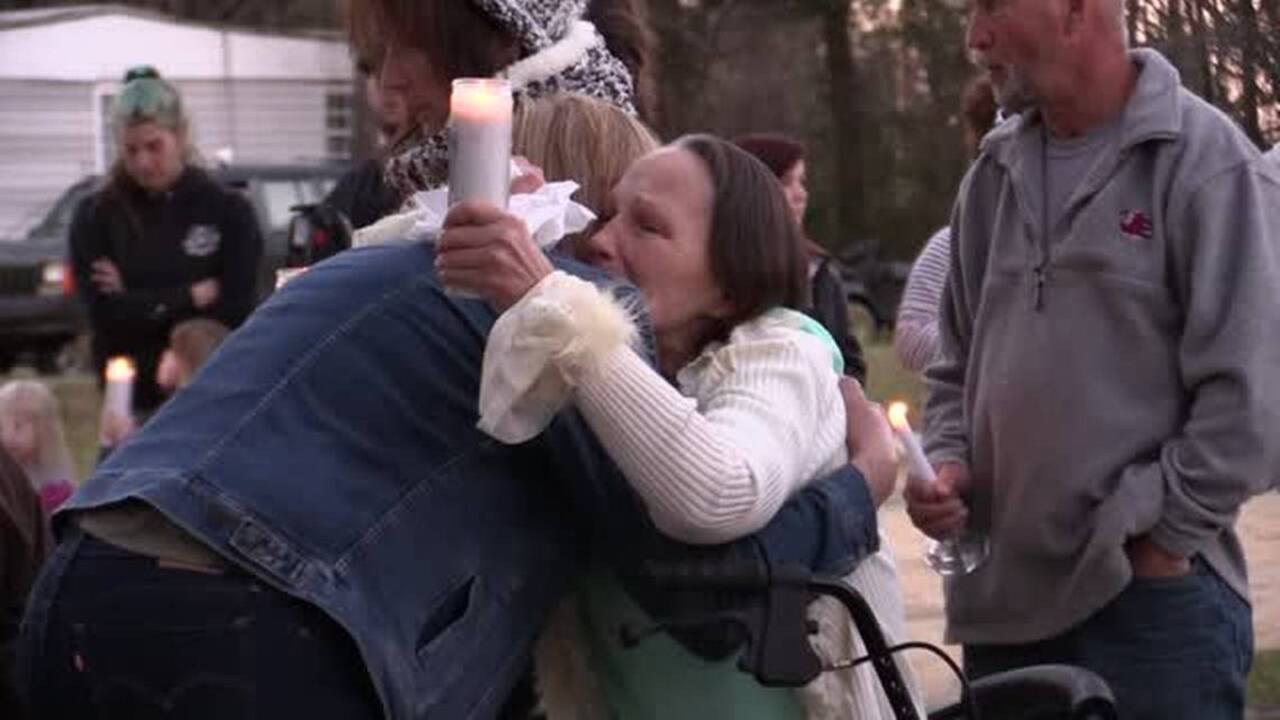 Friends, Family And Neighbors Gathered For A Candlelight Vigil For ...