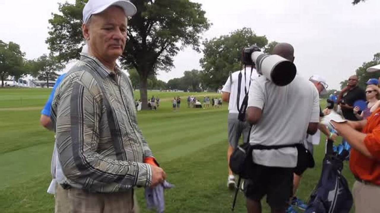 Caddyshack' icon Bill Murray drops the putter and walks away in