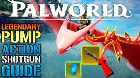 Palworld: Legendary "Pump Action Shotgun" Is OP! How To G...