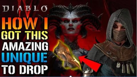 Diablo 4: "Grasp Of Shadow" Unique Legendary Is Nooice! H...