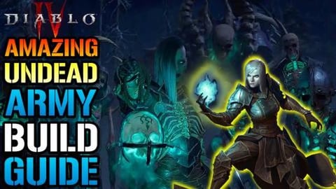 Diablo 4: Amazing Necromancer "Undead Army" Build! Invici...