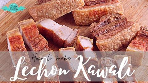 LECHON KAWALI (Crispy Fried PORK BELLY) | FOXY FOLKSY Rec...