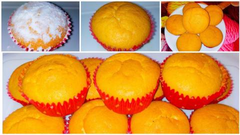 Super Soft & Light Vanilla Cushion Cup-Cakes.