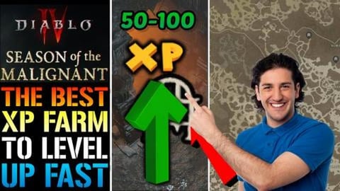 Diablo 4: Season Of The Malignant BEST XP FARM! FAST Way ...