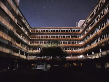 FINDING THIS INSIDE ABANDONED OFFICE BLOCK...