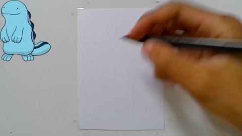Drawing Pokemon Quagsire
