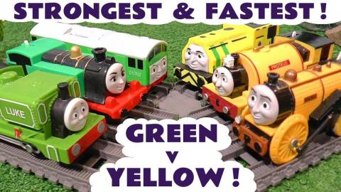 6 Thomas and Friends Trains in a Strongest and Fastest Co...