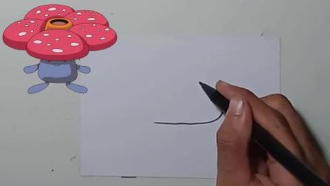Drawing Pokemon VILPLUME MALE Shorts