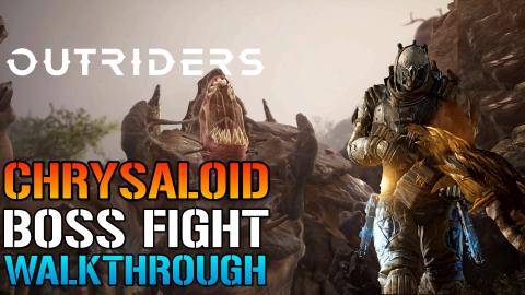Outriders: Chrysaloid BOSS FIGHT Walkthrough Guide (How T...