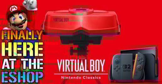 Nintendo Virtual Boy Finally Available TODAY On The eShop...