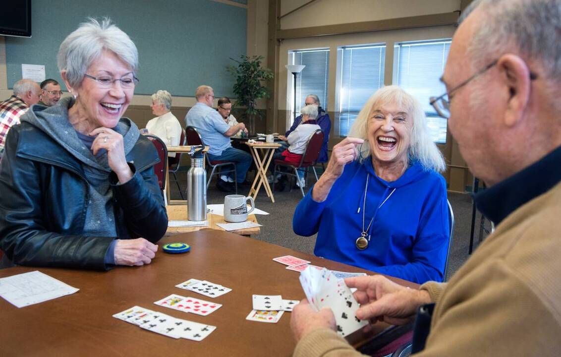 Card shark seniors eager to still play at UP center | Tacoma News Tribune