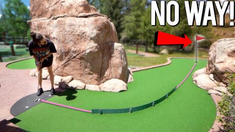 We Got An Epic Hole In One at this Beautiful Mini Golf Co...
