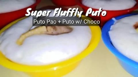 SUPER FLUFFY AND WHITE PUTO _ Puto Pao   Puto w_ Choco _ ...
