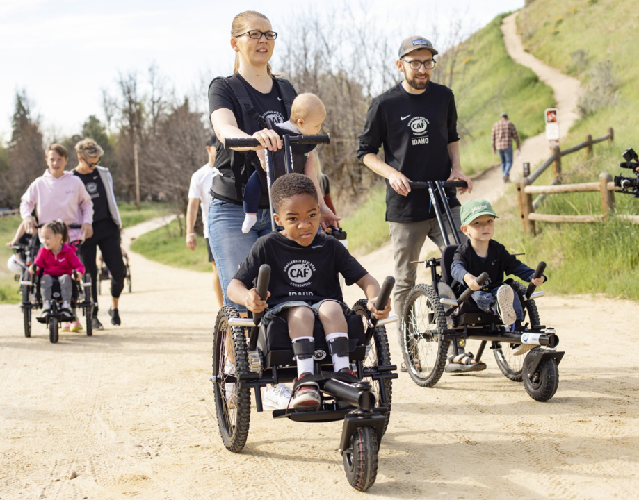 ID kids receive GRIT Junior wheelchairs for outdoor trails Idaho