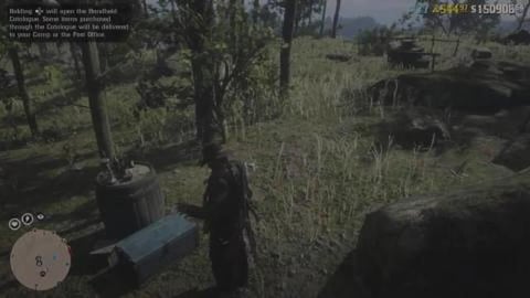 Burned Town Treasure Chest Location in Red Dead Online