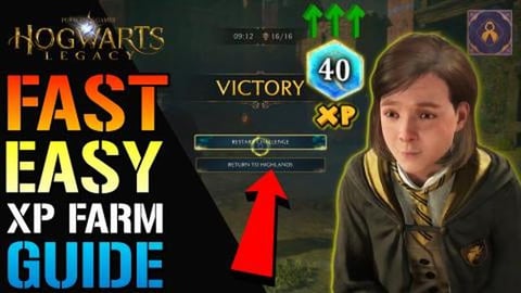 Hogwarts Legacy: Easy UNLIMITED XP Farming GUIDE! Fastest...
