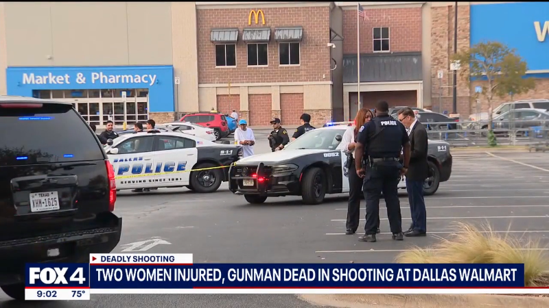 Suspect dead, 2 women injured in shooting at Dallas Walmart (Video ...