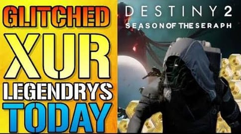 Destiny 2: XUR LOCATION TODAY! Legendary, Armor & EXOTICS...