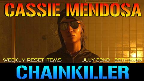 The Division 2: Cassie Mendoza Has THE CHAINKILLER! DPS A...