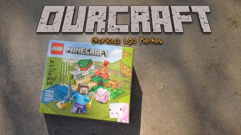 Glorious Red Creeper Build and Review! Lego Minecraft The...