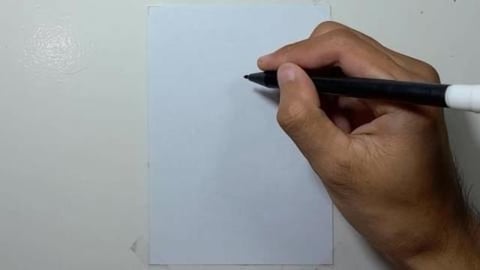 Drawing builder's cellphone graffiti