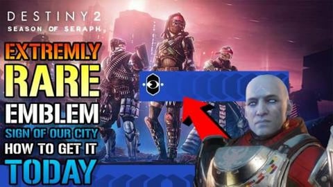 Destiny 2: Sign Of The City! Very Rare Emblem! How To Get...