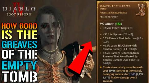 Diablo 4: "Greaves Of The Empty Tomb" Boots! How Good Is ...