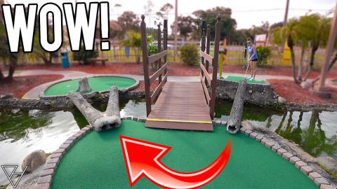 A Mini Golf Hole In One Here Would Be Insane! - Part 1