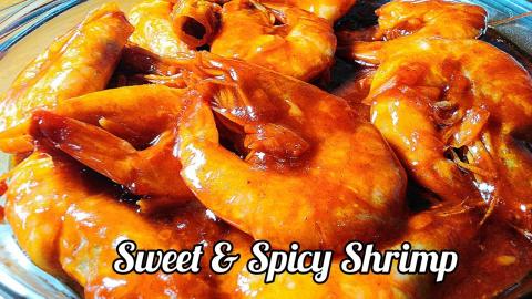 SUPER QUICK AND EASY SWEET AND SPICY SHRIMP | Sweet and S...