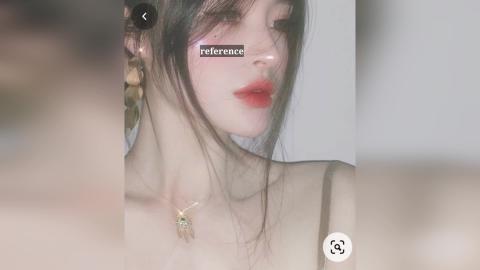 Make up Girl - Water Colour Art