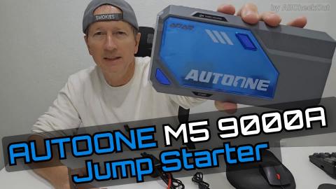 AUTOONE M5 9000A Jump Starter Review — Insane Power for...