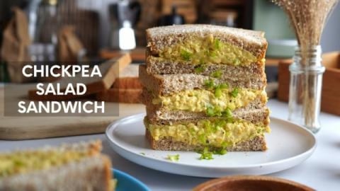 Vegan Chickpea Salad Sandwich Recipe