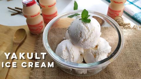 Yakult Ice Cream Recipe | Only 3 Ingredients Ice Cream
