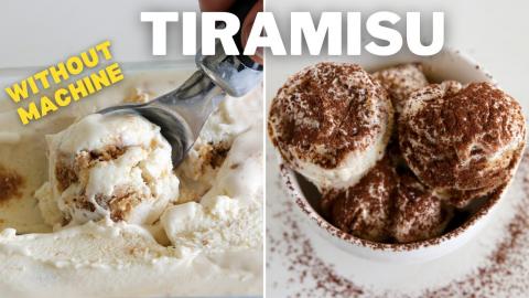 Tiramisu Ice Cream Recipe