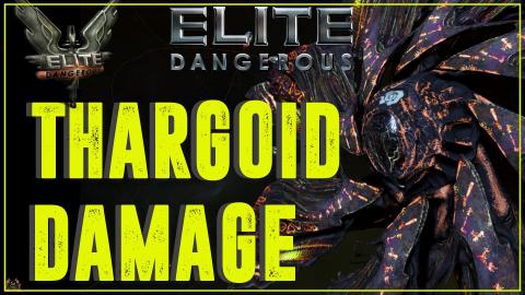 Elite Dangerous Thargoid Caustic Damage